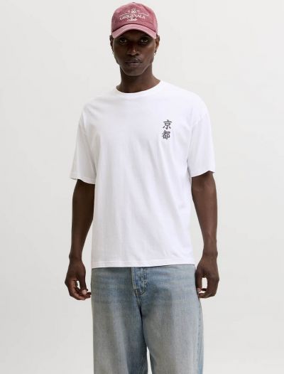 T-shirt manica corta Jack & Jones - bright white