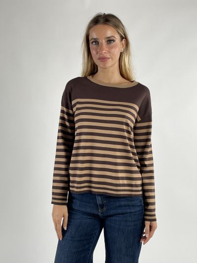 Maglia manica lunga Iblues - cammello