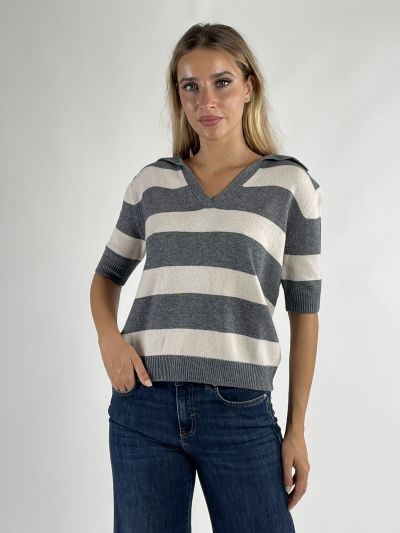 Polo manica corta Iblues - grigio