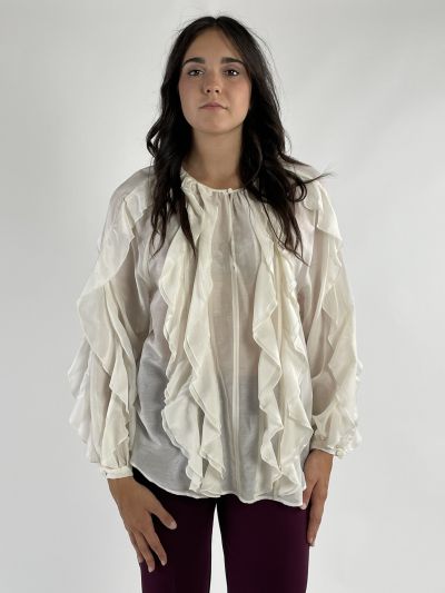 Camicia manica lunga Iblues - burro