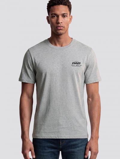 T-shirt manica corta Gas - grey melange