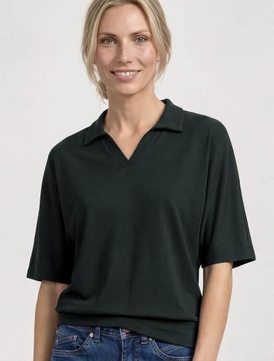 Polo manica corta Street One - verde scuro