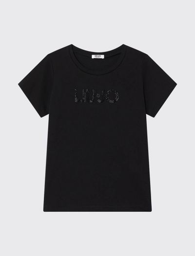 T-shirt manica corta Liu Jo - nero