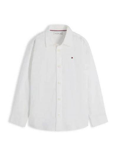 Camicia manica lunga Tommy Hilfiger - white