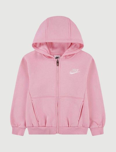 Felpa sportiva aperta Nike - rosa