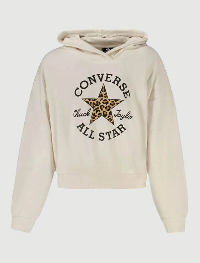 Felpa sportiva Converse - panna