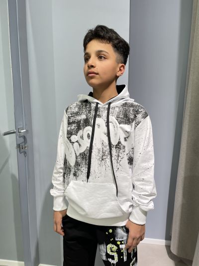 Maglia in felpa Xout - bianco