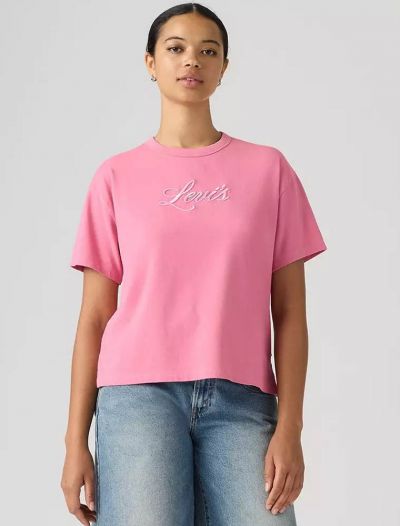 T-shirt manica corta Levi's - rosa