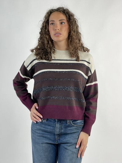 Pullover manica lunga Griffai - multicolore