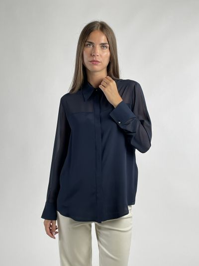 Camicia manica lunga Emotion By Pennyblack - blu