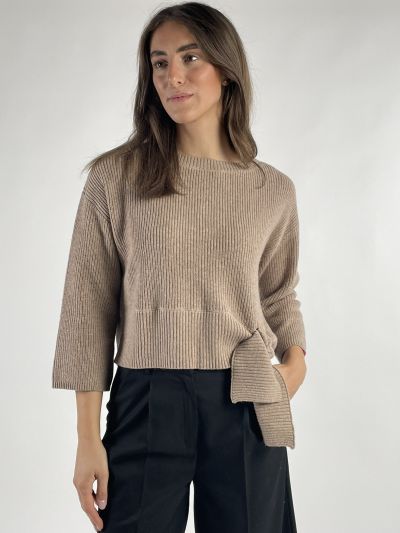 Pullover manica lunga Pennyblack - nocciola