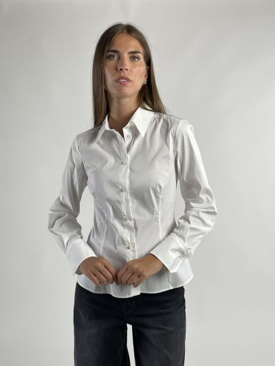 Camicia manica lunga Pennyblack - bianco