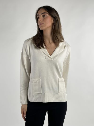 Maglia manica lunga Pennyblack - bianco
