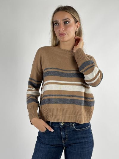 Maglia manica lunga Pennyblack - cammello