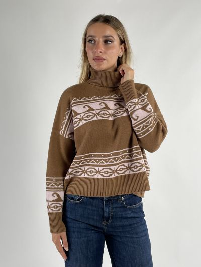 Pullover manica lunga Pennyblack - rosa