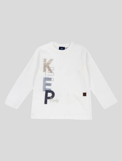 T-shirt manica lunga Chicco - bianco
