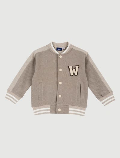 Maglia in felpa aperta Chicco - beige
