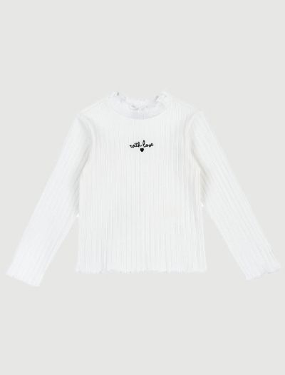T-shirt manica lunga Chicco - panna