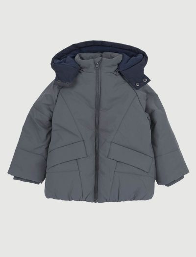 Giaccone imbottito Chicco - grigio scuro
