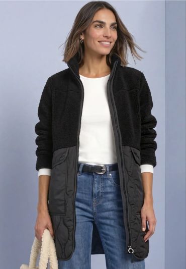 Cappotto imbottito Street One - nero