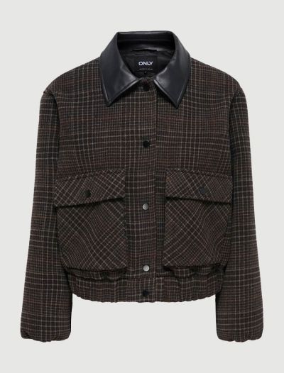 Giubbino Only - nero marrone