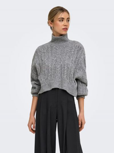 Dolcevita Only - medium grey melange