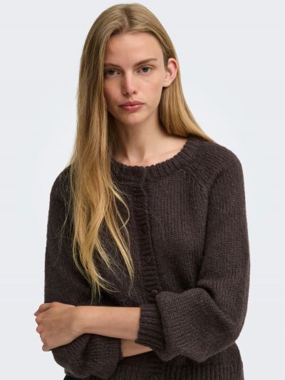 Cardigan Only - marrone