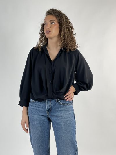 Camicia manica lunga giovane Artigli - nero