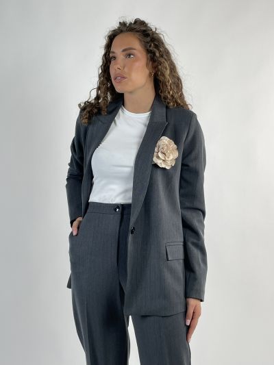 Giacca Artigli - piombo