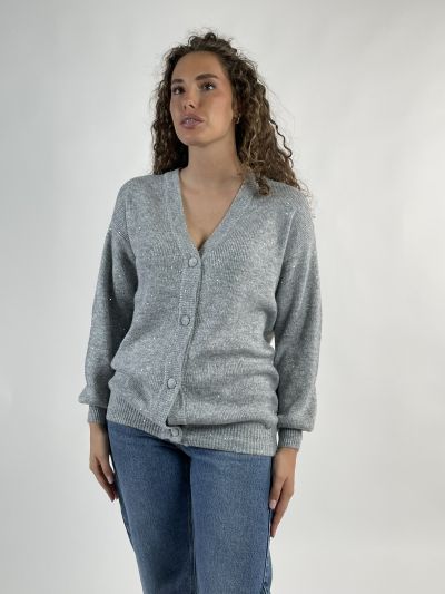 Cardigan Artigli - grigio chiaro