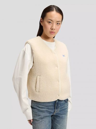 Gilet Lee - cammello