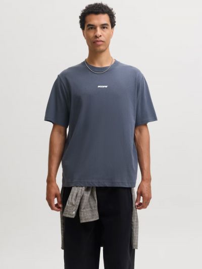 T-shirt manica corta Jack & Jones - blu
