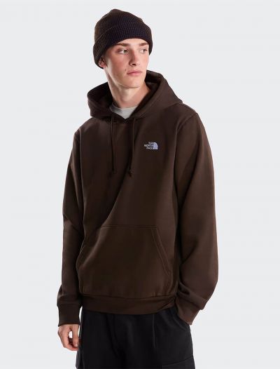 Maglia in felpa cappuccio The North Face - marrone
