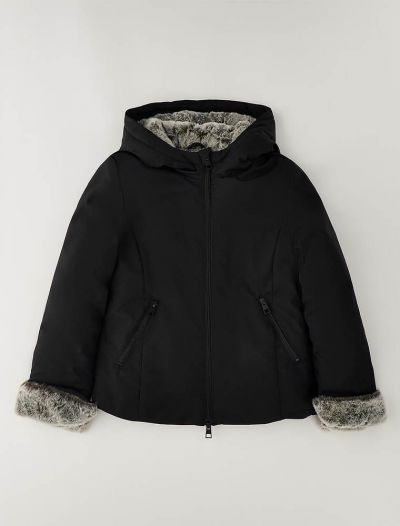 Cappotto imbottito I Do - nero