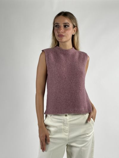 Pullover senza maniche Iblues - mouve