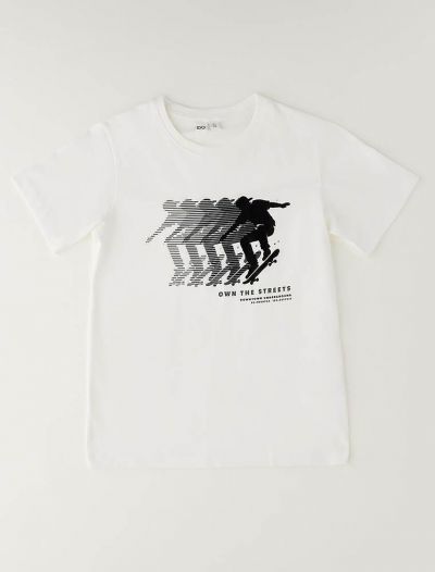 T-shirt manica corta I Do - panna