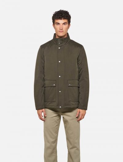 Giaccone imbottito Geox - olive night
