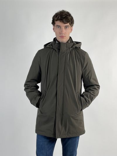 Giaccone Geox - olive night
