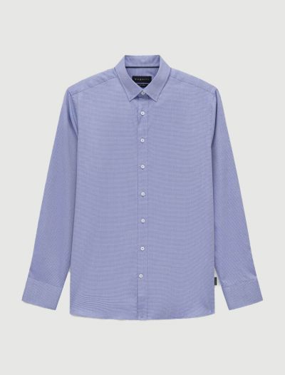 Camicia manica lunga casual Bugatti - blu