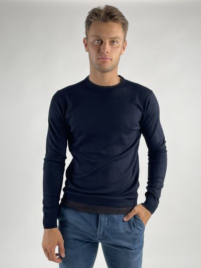 Maglia manica lunga Seinse - blu navy