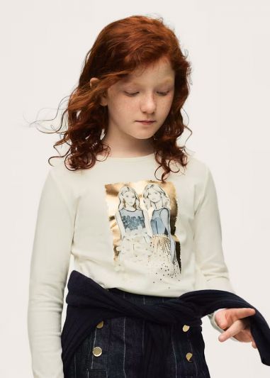 T-shirt Mayoral - panna