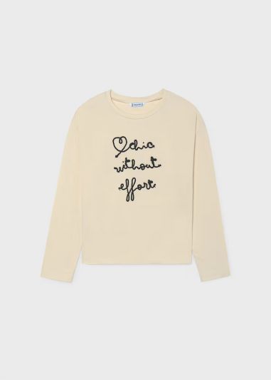 T-shirt Mayoral - beige