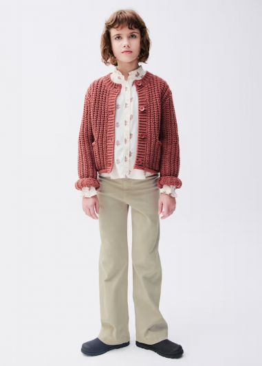 Pantalone jeans Mayoral - gesso