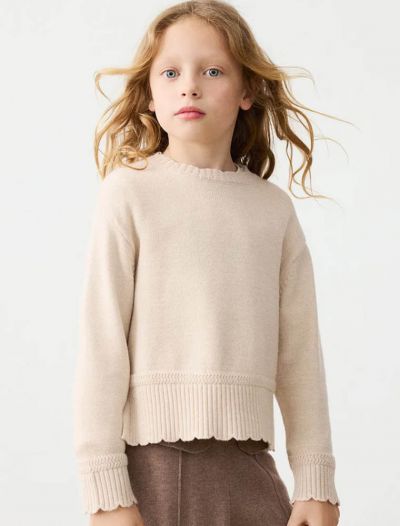 Maglia manica lunga Mayoral - beige