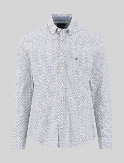 Camicia manica lunga casual Fynch-hatton - azzurro