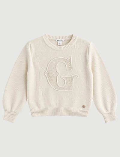 Maglia manica lunga Guess - white