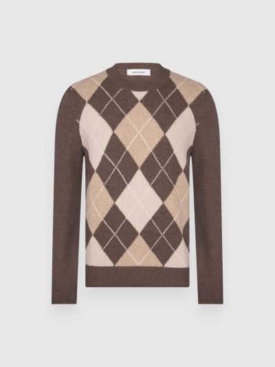 Maglia manica lunga Gran Sasso - marrone