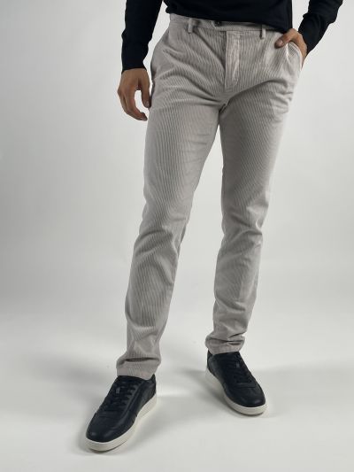 Pantalone casual Teleria Zed - sasso