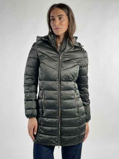 Cappotto imbottito Yes Zee - verde militare