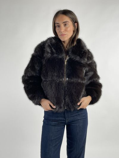 Pelliccia eco Yes Zee - moro
